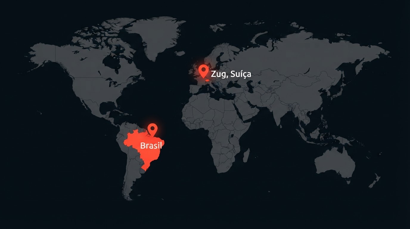 Mapa de Escritórios no Mundo